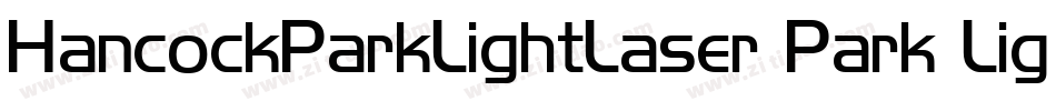 HancockParkLightLaser Park Light Laser112188 22734 PM字体转换